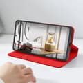 Miniatyrbild 3 av 4: Fodral till Xiaomi Redmi Note 13 Pro 4G - AVIZAR - Röd - Korthållare Videostöd