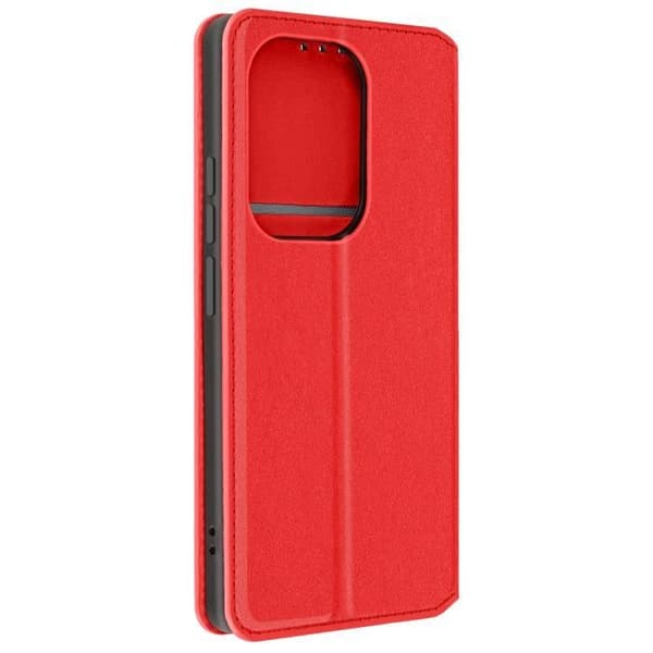 Fodral till Xiaomi Redmi Note 13 Pro 4G - AVIZAR - Röd - Korthållare Videostöd