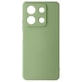 Miniatyrbild 1 av 4: Fodral till Xiaomi Redmi Note 13 5G - AVIZAR - Soft Touch Matte Flexibel Silikon - Fern Green