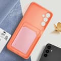 Miniatyrbild 3 av 4: Coque - AVIZAR - Samsung Galaxy A25 5G - Mjuk - Integrerad kortfack - Anti-fingeravtryck