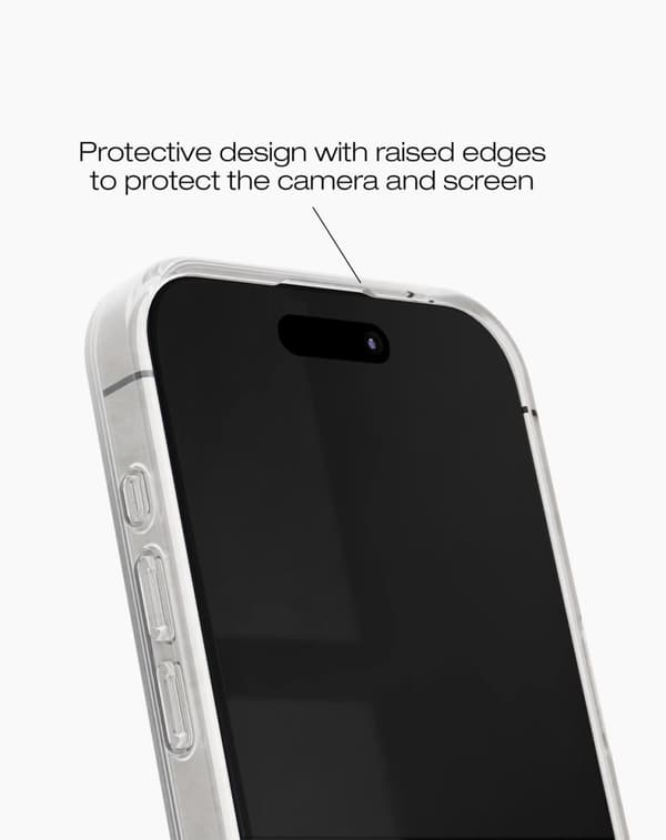 Clear Case MagSafe iPhone 15 Pro Max Golden Hearts
