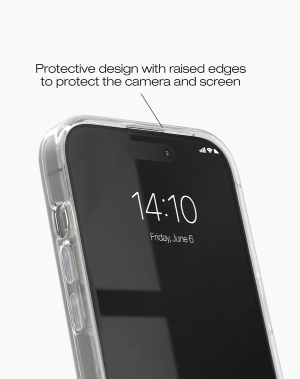Clear Case iPhone 14 Pro Golden Hearts