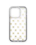 Miniatyrbillede 5 af 10: Clear Case iPhone 15 Pro Golden Hearts