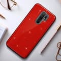 Miniatyrbild 3 av 4: Skyddsskal - AVIZAR - Xiaomi Redmi 9 - Semi-styv silikon - Glitter - Röd
