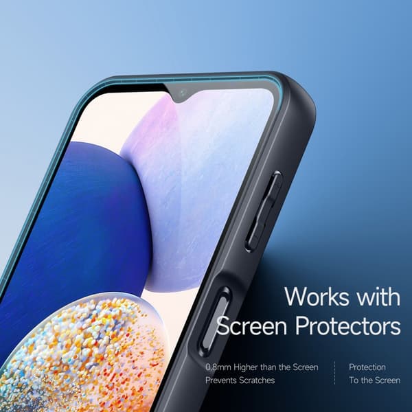 DUX DUCIS Samsung Galaxy A15 Kuori Aimo Series Musta