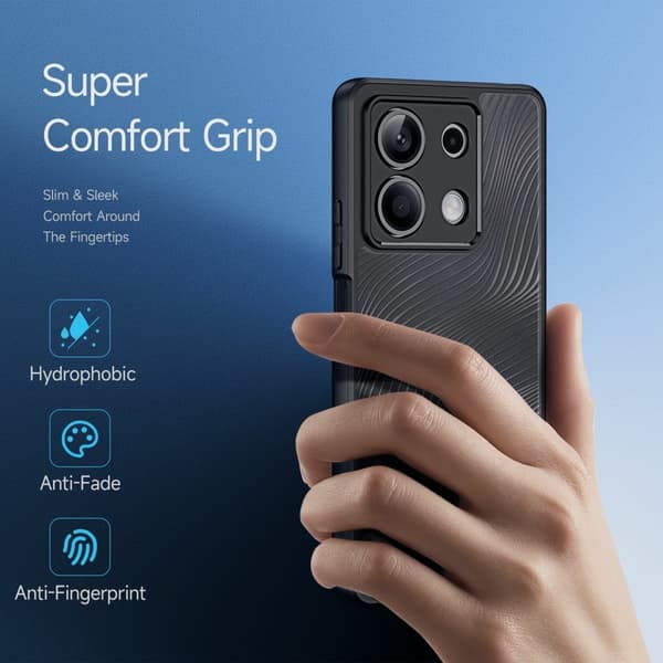 DUX DUCIS Xiaomi Redmi Note 13 5G Skal Aimo Series Svart