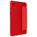 Miniatyrbild 2 av 4: Fodral till Samsung Tab A9 - AVIZAR - Röd - Tri-fold support - Standby