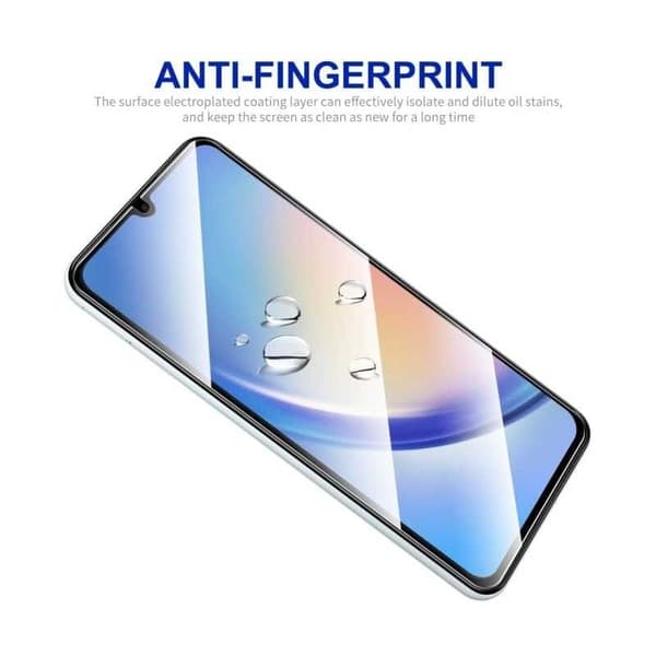 Samsung A25 5G FullFrame 0,26 mm 2,5D 9H hærdet glas