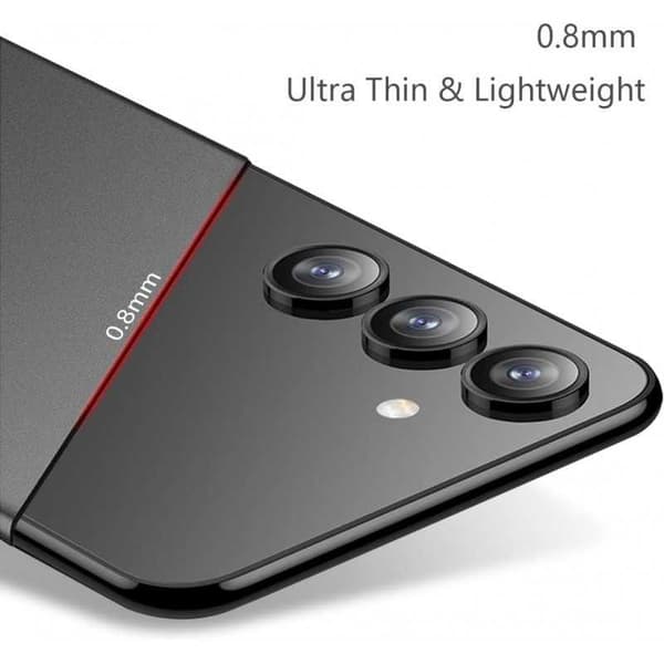 Samsung A25 5G Ultra-ohut kumipinnoitettu Mattavärinen Basic V2