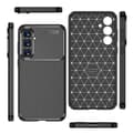 Miniatyrbillede 6 af 6: Samsung A35 5G stødsikkert slankt cover FullCarbon V4