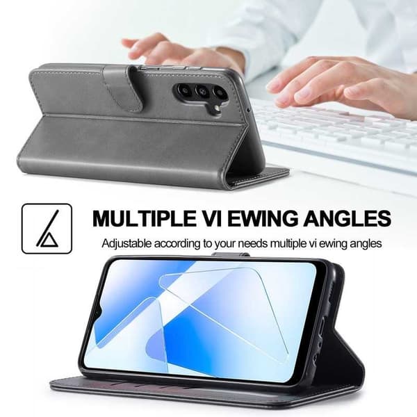 LC.IMEEKE pungetui til Samsung A15 5G - Grå