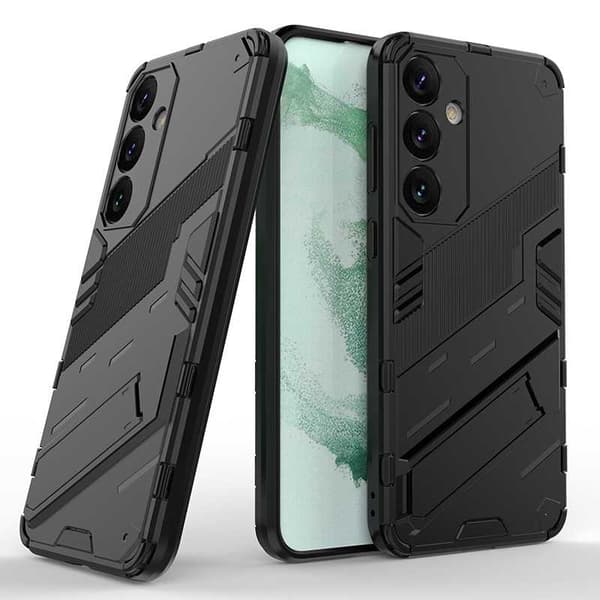 Samsung A15 5G Stöttåligt Skal med Kickstand ThinArmor V2 - Svart