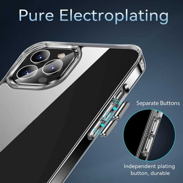 Samsung S21/S21Plus/S21FE/S22/S22 Plus Stötdämpande Skal Simple V2 - Transparent