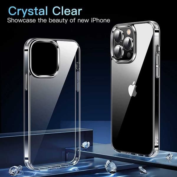 Samsung S21/S21Plus/S21FE/S22/S22 Plus Stötdämpande Skal Simple V2 - Transparent