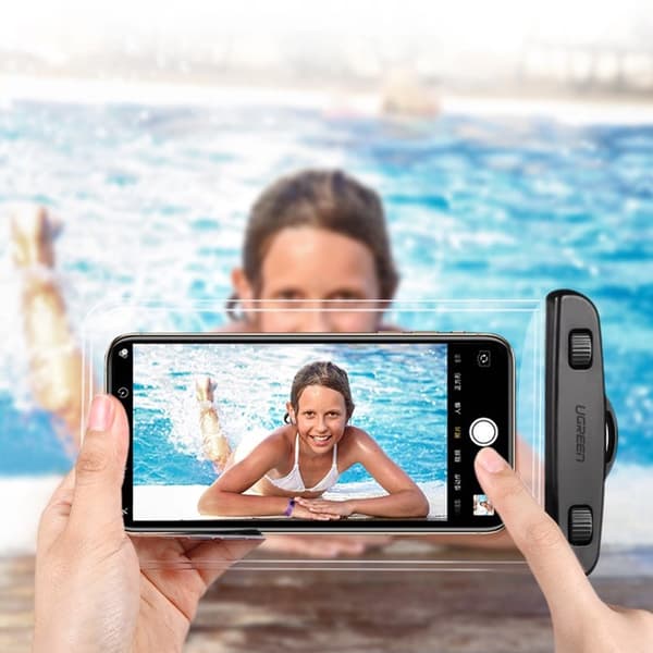 Ugreen Vanntett Smarttelefondeksel IPX8 - Sort
