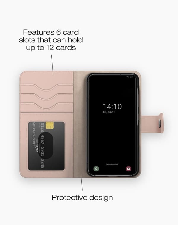 Magnet Wallet+ Galaxy S24 Plus Pink