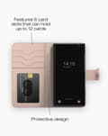 Miniatyrbild 4 av 7: Magnet Wallet+ Galaxy S24 Ultra Pink
