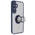 Miniatyrbild 2 av 4: Fodral till Samsung Galaxy S24 Plus - AVIZAR - Metal Ring Stand Function - Blå