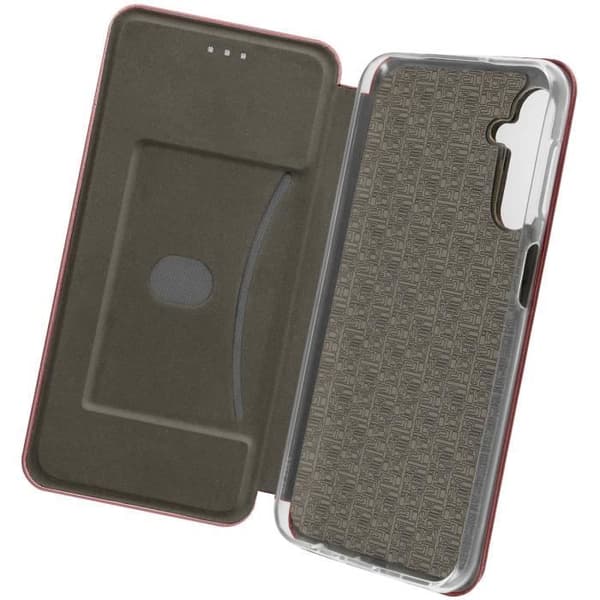AVIZAR Fodral till Samsung Galaxy M34 5G - Röd - Flip med korthållare och videostöd