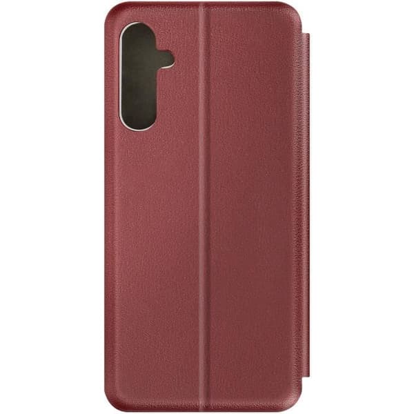 AVIZAR Fodral till Samsung Galaxy M34 5G - Röd - Flip med korthållare och videostöd