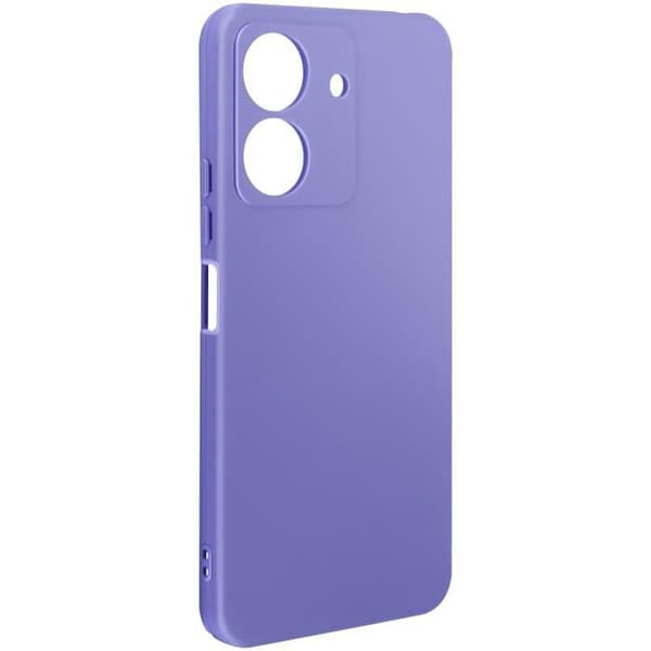 Fodral till Xiaomi Redmi 13C - AVIZAR - Halvstyv Soft-touch matt lila - Stötsäker och anti-repor