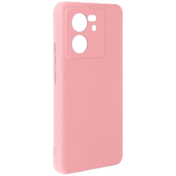 Fodral för Xiaomi 13T och 13T Pro Halvstyv Soft-touch Anti-fingeravtryck pulverrosa