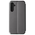 Miniatyrbild 1 av 4: Fodral för Samsung Galaxy A25 5G Flip Card Hållare Support Video Silver