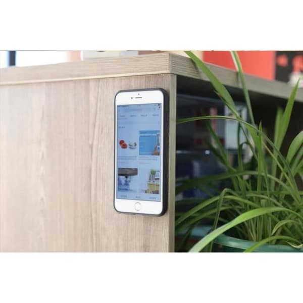 SHOP-STORY - Anti-Gravity-fodral för iPhone XR med nanosugkopp för grepp på släta ytor