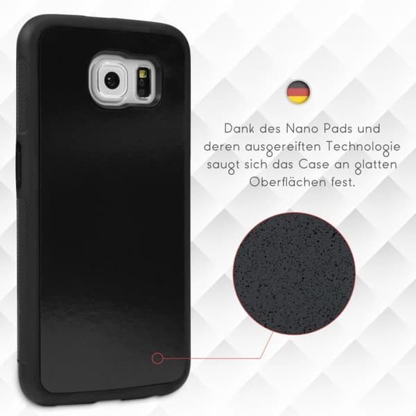 Coque Gravity Case - URCOVER - Samsung Galaxy S6 - TPU - Svart - Optimal skydd