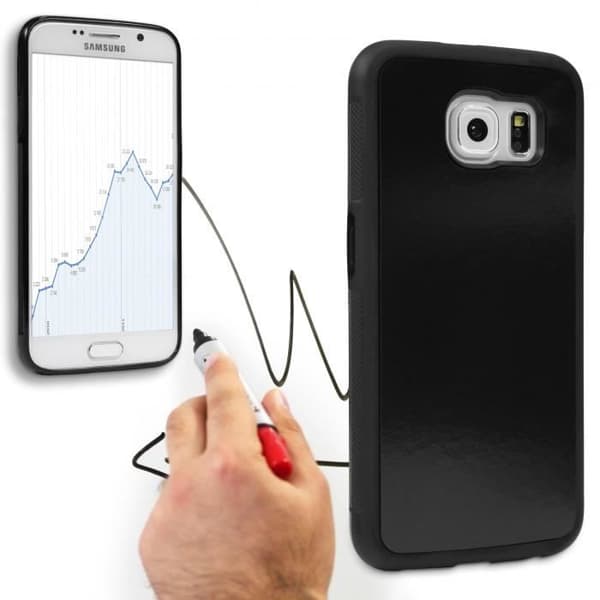 Coque Gravity Case - URCOVER - Samsung Galaxy S6 - TPU - Svart - Optimal skydd