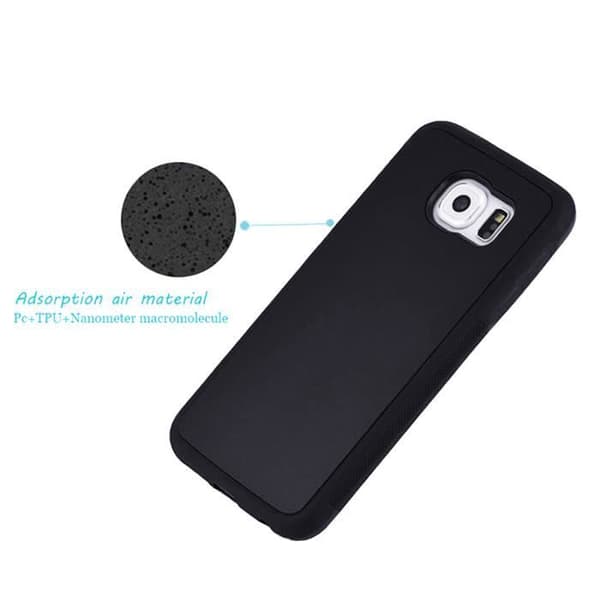 Stark Absorption Anti-gravitationsfodral för Samsung s6 Edge Plus Protected Portable Magic Nano-sticky