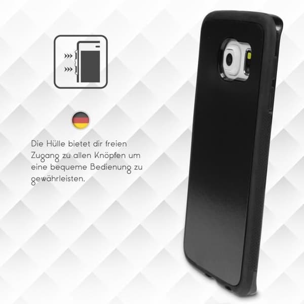 Coque - URCOVER - Gravity Case - Samsung Galaxy S7 Edge - TPU - Svart - Optimal skydd