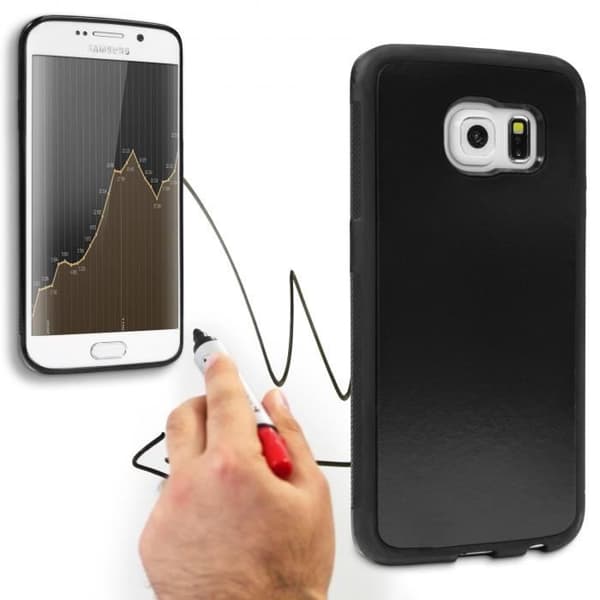 Coque - URCOVER - Gravity Case - Samsung Galaxy S7 Edge - TPU - Svart - Optimal skydd