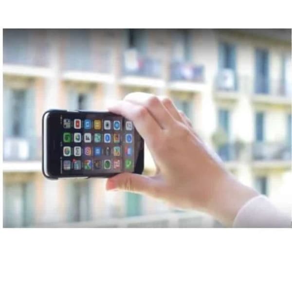 Antigravitetsskal - ANTIGRAVI7 - iPhone 7, iPhone 8 - Svart - Hård - Självhäftande