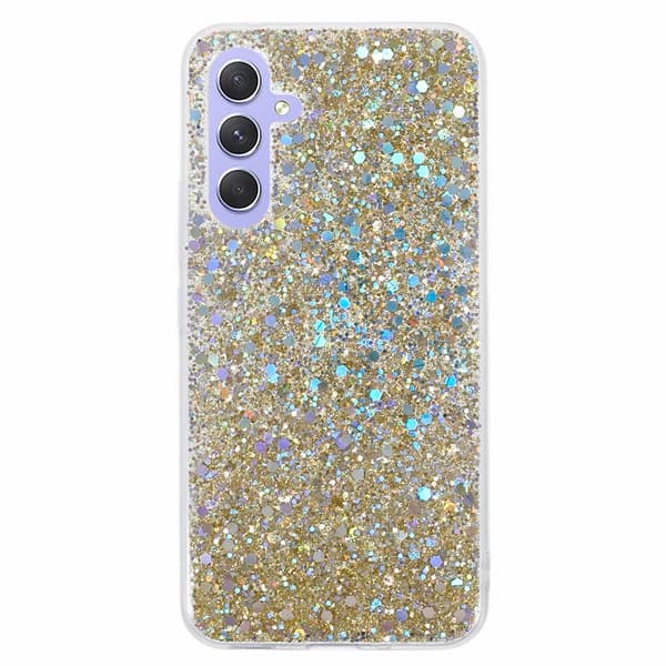 Nordic Covers Samsung Galaxy A15 Cover Sparkle Series Citrine Gold