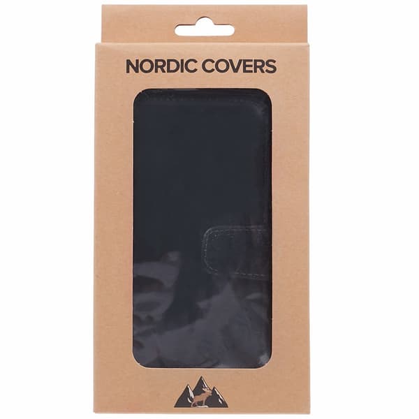 Nordic Covers Samsung Galaxy A25 Kotelo MagLeather Raven Black