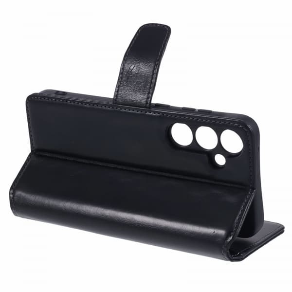 Nordic Covers Samsung Galaxy A35 Kotelo Essential Leather Raven Black