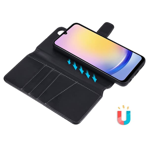 Nordic Covers Samsung Galaxy A35 Fodral MagLeather Raven Black