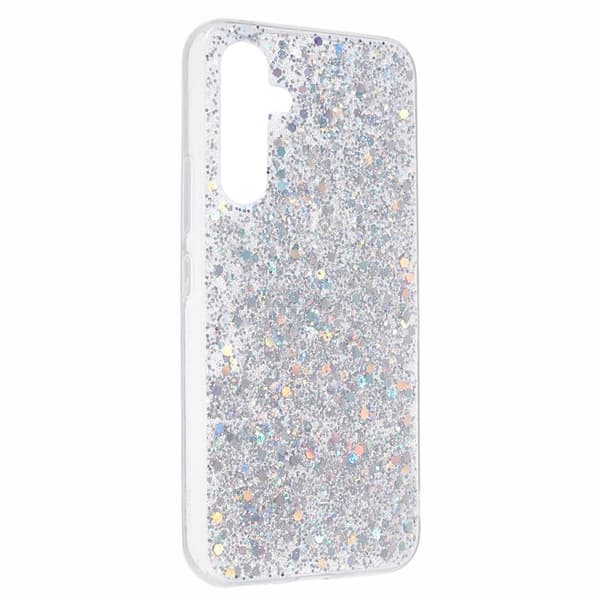 Nordic Covers Samsung Galaxy A55 Kuori Sparkle Series Stardust Silver