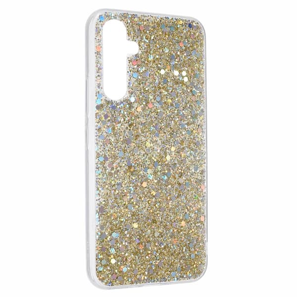 Nordic Covers Samsung Galaxy A55 Cover Sparkle Series Citrine Gold