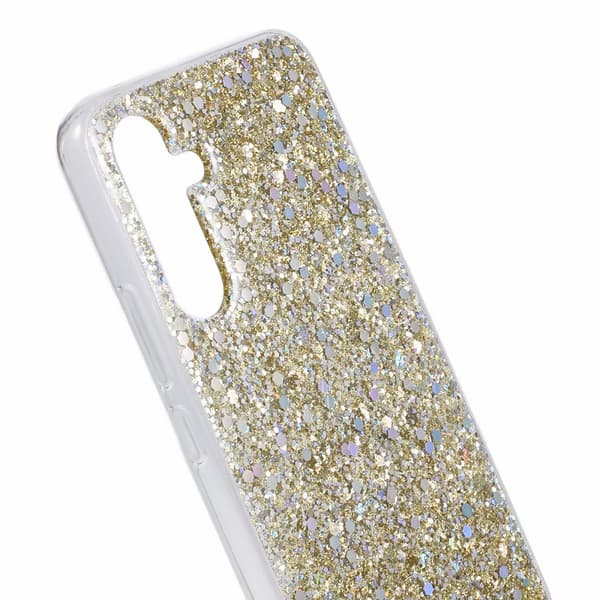 Nordic Covers Samsung Galaxy A55 Cover Sparkle Series Citrine Gold