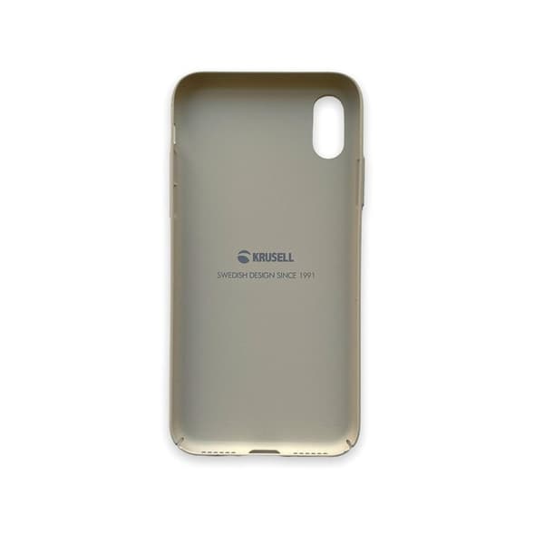 Krusell iPhone X/Xs Kuori Sandby Cover Sand