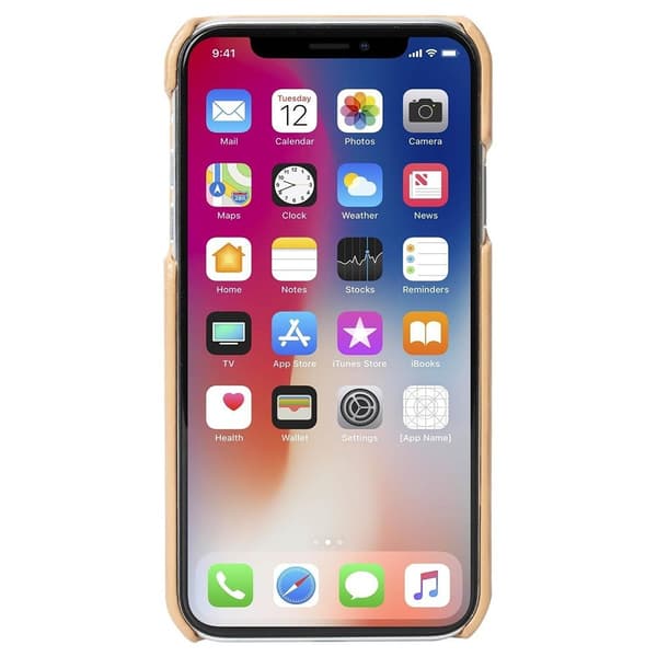 Krusell iPhone Xs Max Kuori Sunne Cover Nude