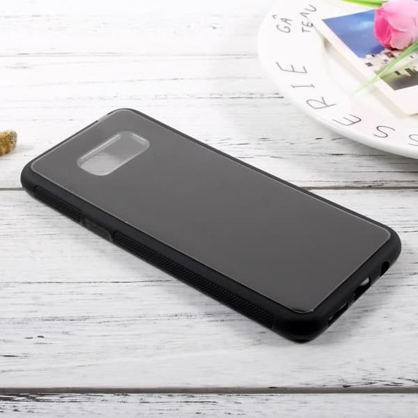 MYFONLO TPU-fodral för Samsung Galaxy S8 G950 - Anti-Gravity Magic Sitck to Mirror Handsfree - Svart