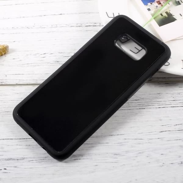 MYFONLO TPU-fodral för Samsung Galaxy S8 G950 - Anti-Gravity Magic Sitck to Mirror Handsfree - Svart