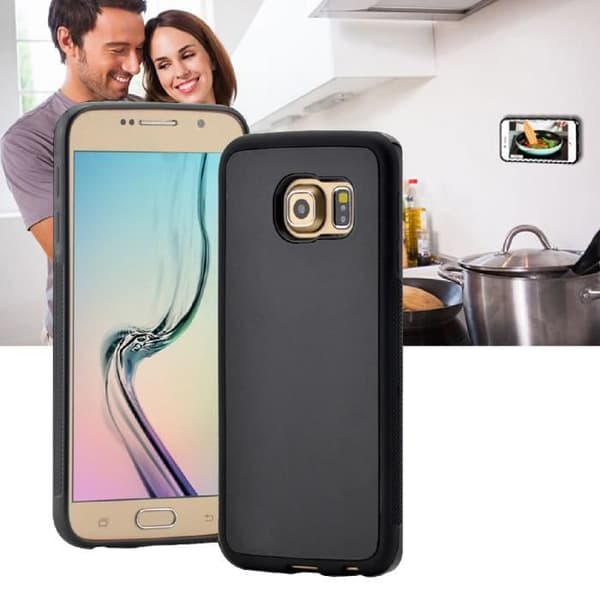 Coque - Samsung - Galaxy S6 G9200 - Anti-gravitation skydd - Mjuk - Svart