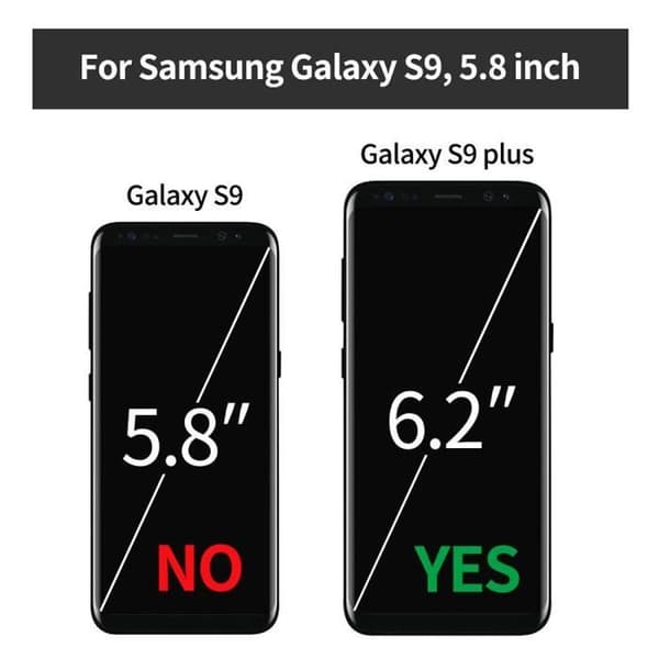 SHOP-STORY - Anti-Gravity-fodral för Samsung S9+ eller S9 PLUS med nanosugkopp för grepp på släta ytor