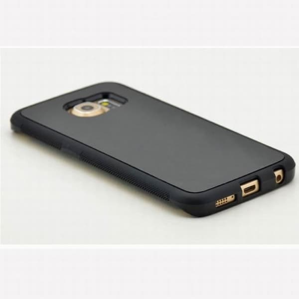 Fodral till Samsung Galaxy S6 Antigravity Nanometer Mjukt Silikonfodral-Svart