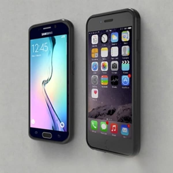Fodral till Samsung Galaxy S7 Antigravity Nanometer Mjukt Silikonfodral-Svart