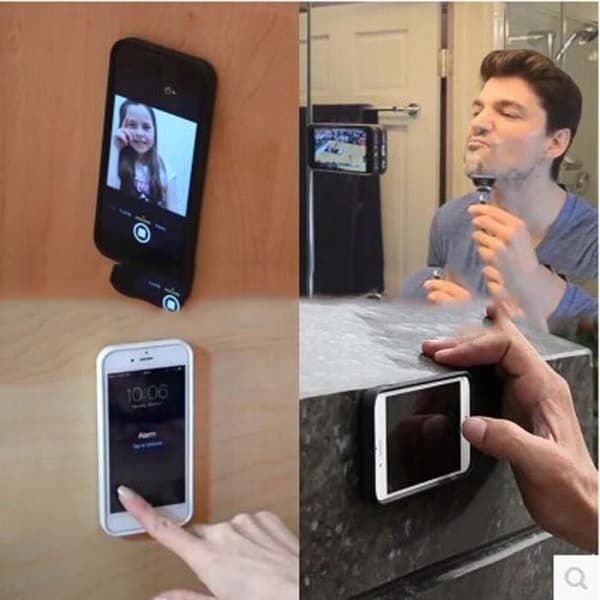 Fodral För Apple iPhone 6 Plus 6S Plus Antigravity Nanometer Mjuk Silikon-Svart